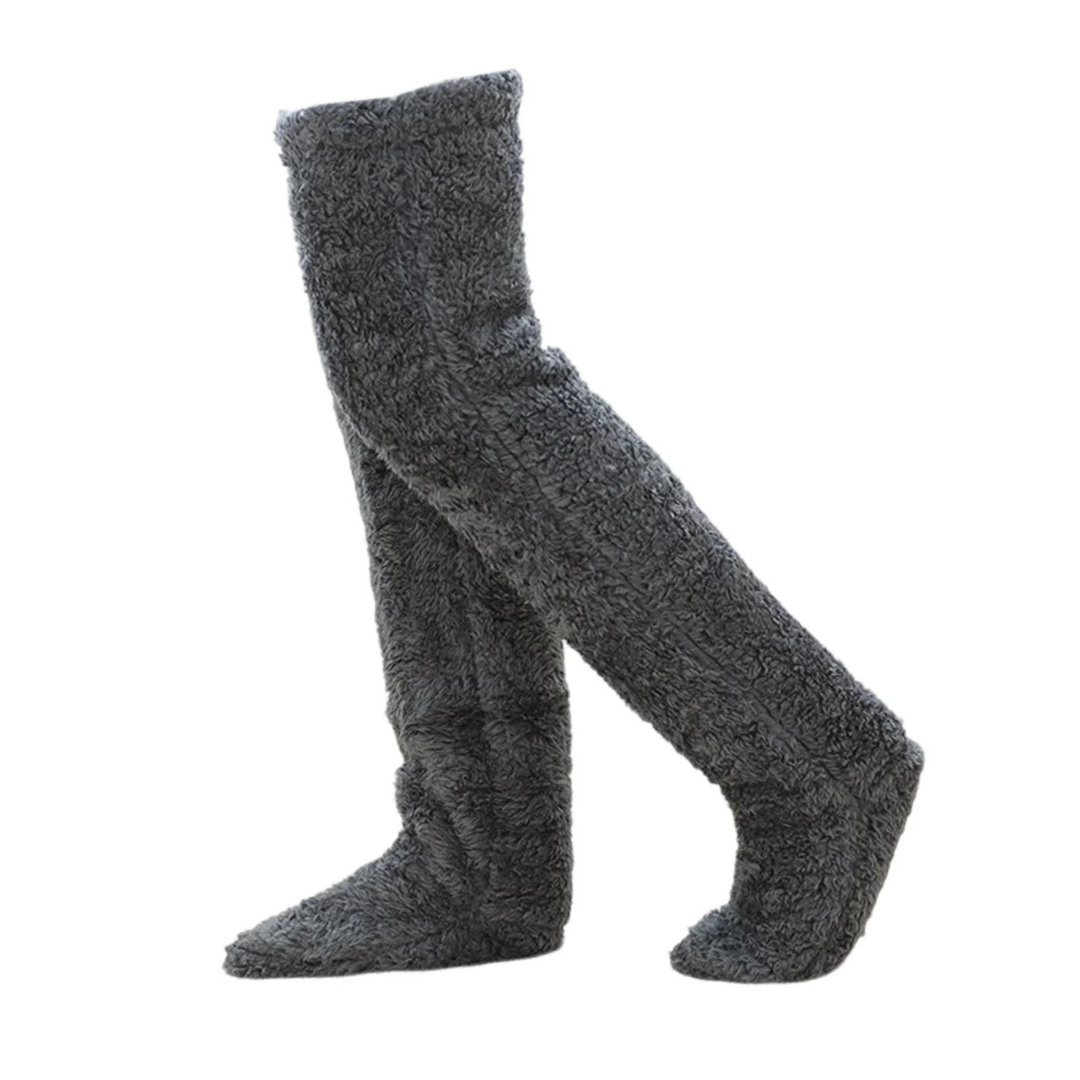 Overknee Kuschel-Socken