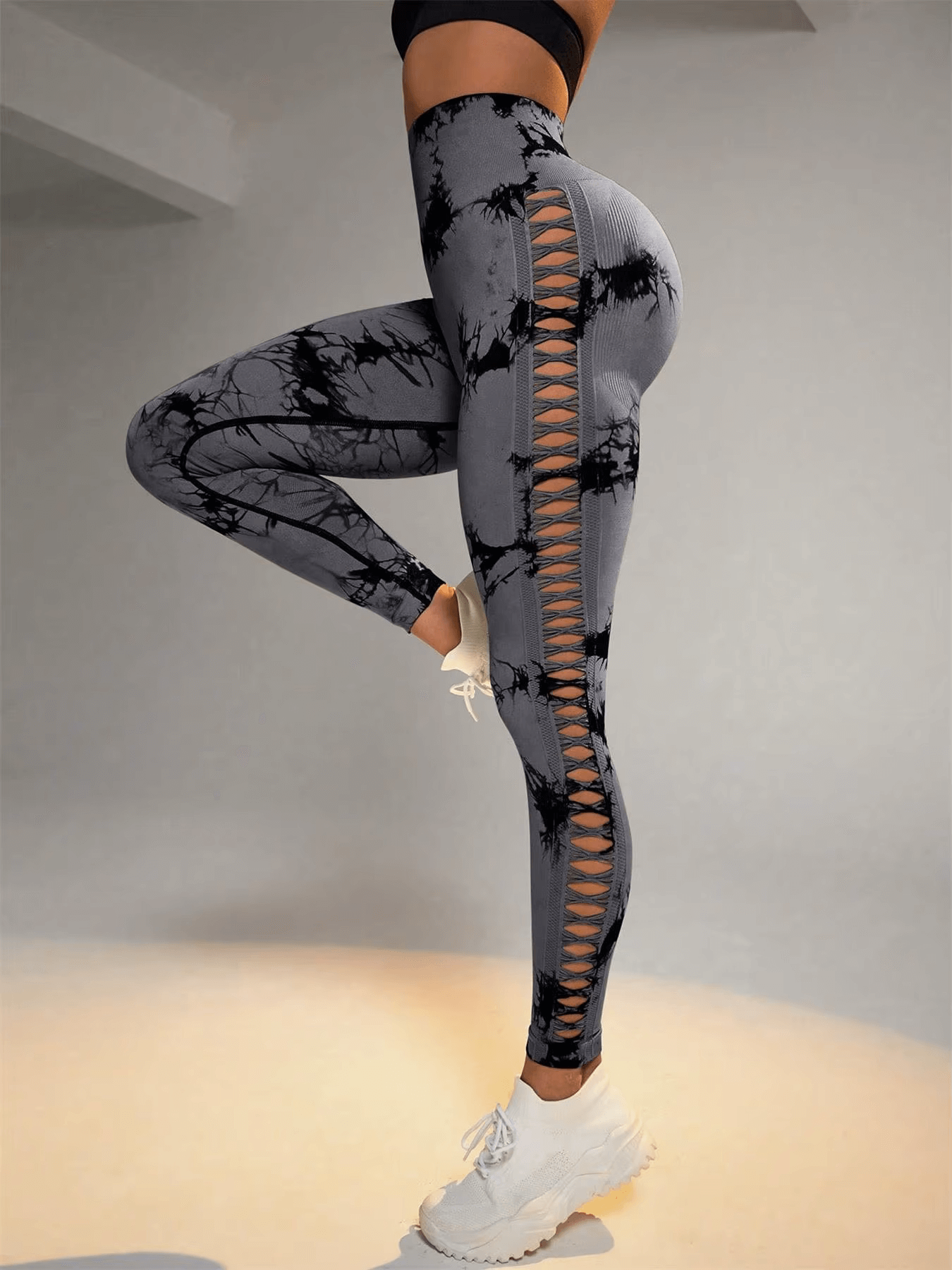 Lattice Scrunch Leggings