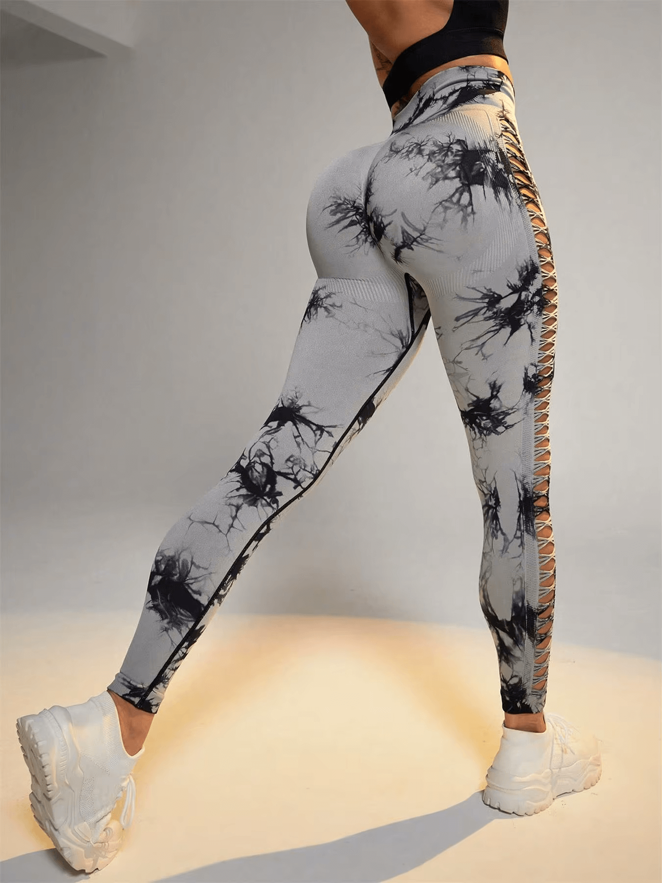 Lattice Scrunch Leggings