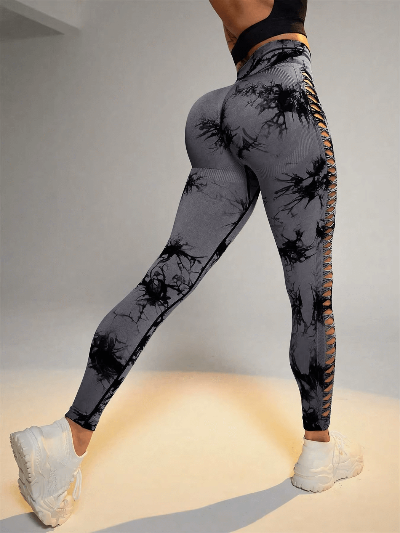 Lattice Scrunch Leggings