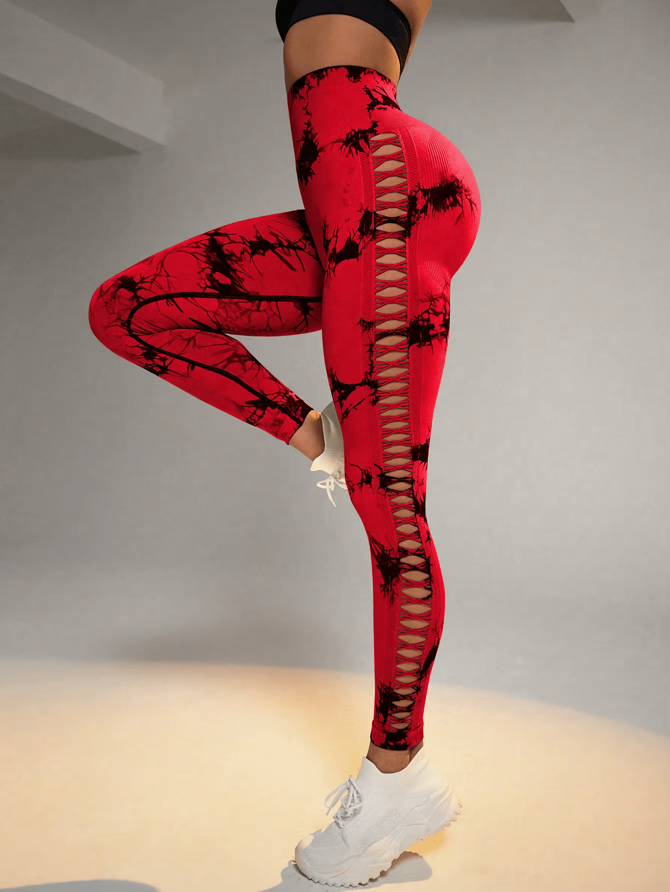 Lattice Scrunch Leggings