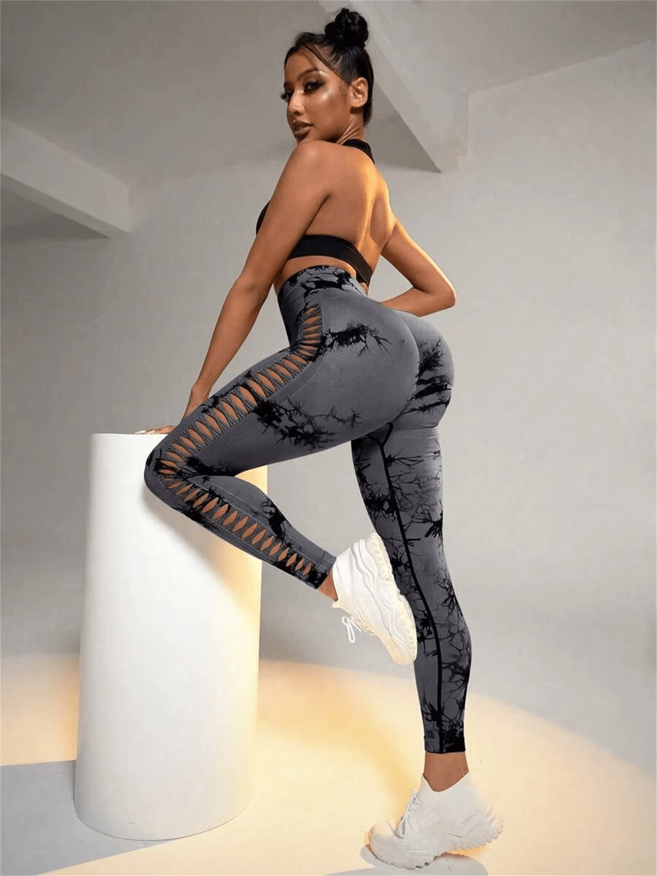 Lattice Scrunch Leggings